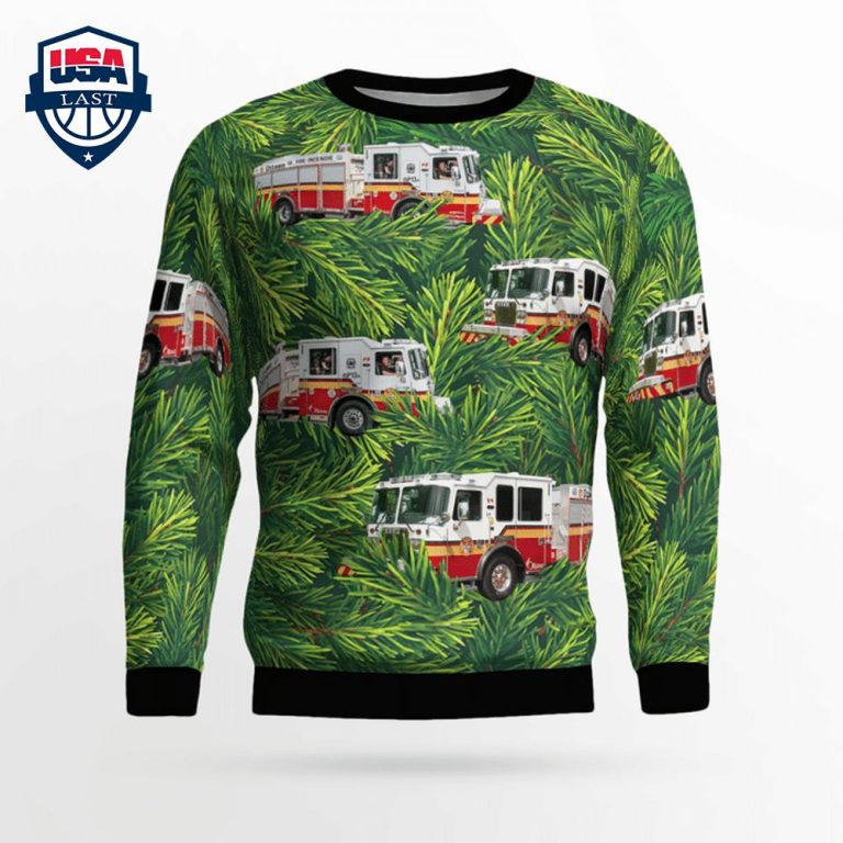 Canada Ottawa Fire Services 3D Christmas Sweater - Is this your new friend?