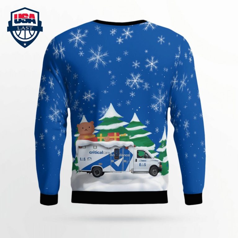 Canada Toronto EMS 3D Christmas Sweater - I am in love with your dress