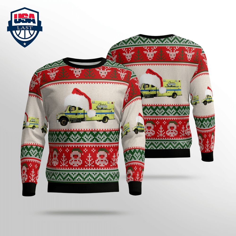 Cleveland EMS Ver 1 3D Christmas Sweater – Saleoff