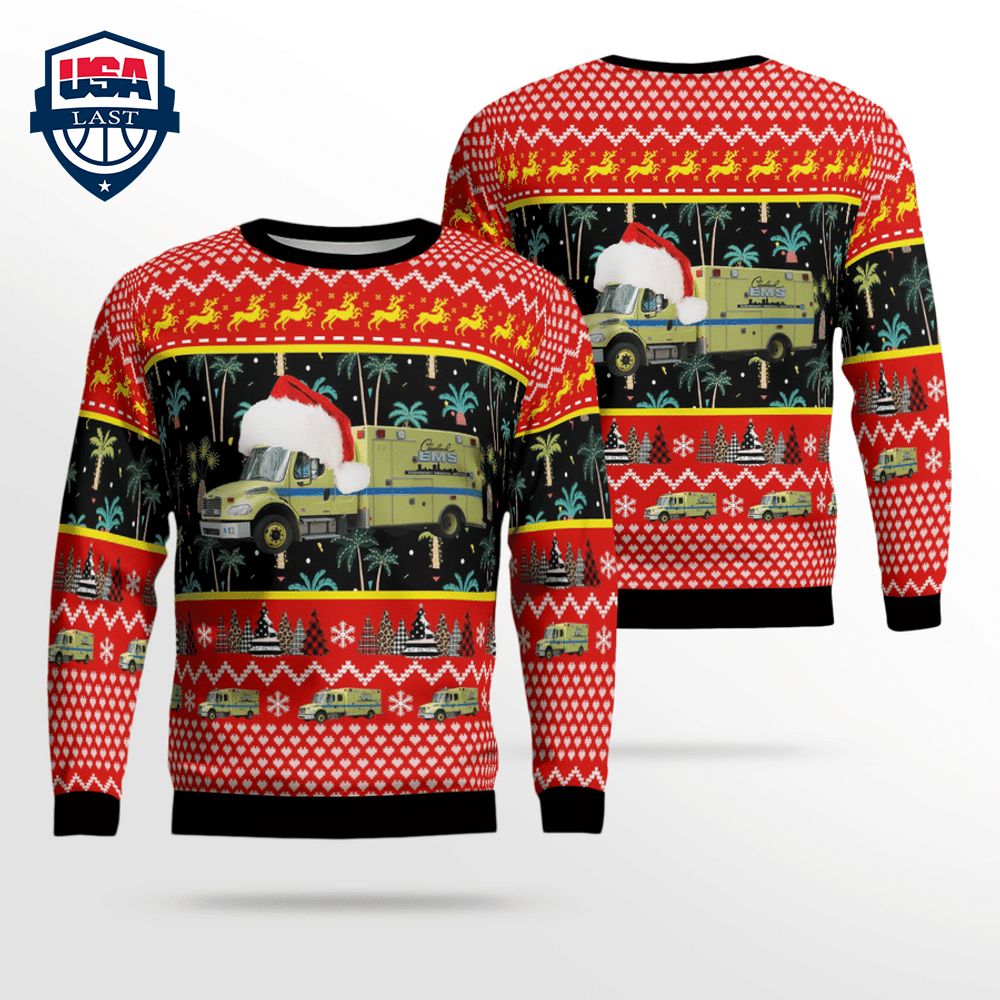 Cleveland EMS Ver 3 3D Christmas Sweater – Saleoff