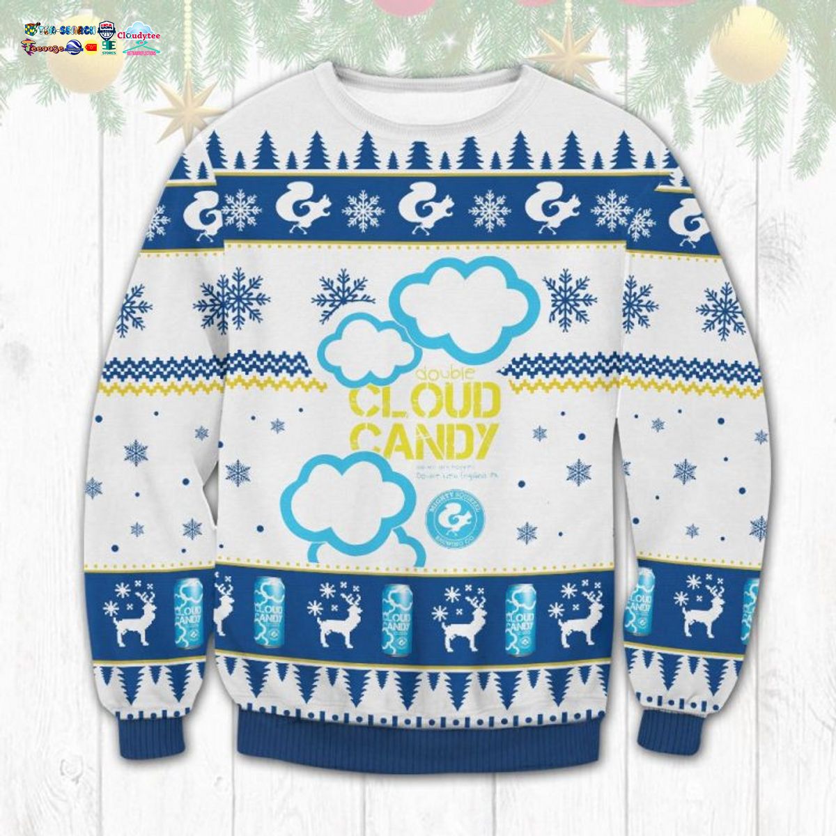 Cloud Candy Ugly Christmas Sweater