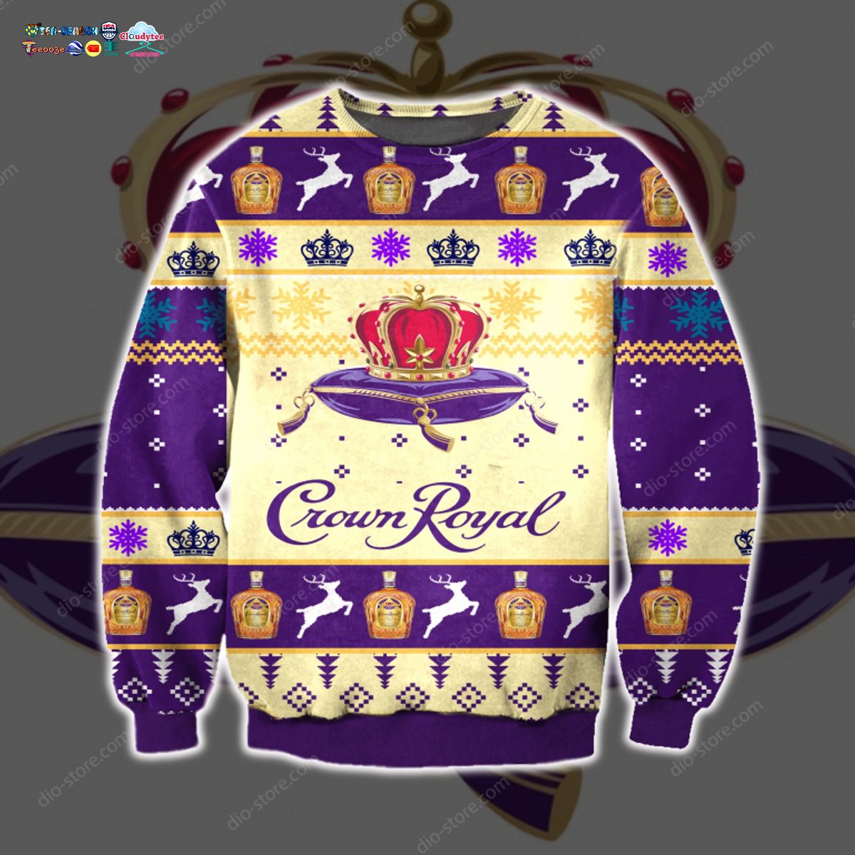 Crown Royal Ugly Christmas Sweater