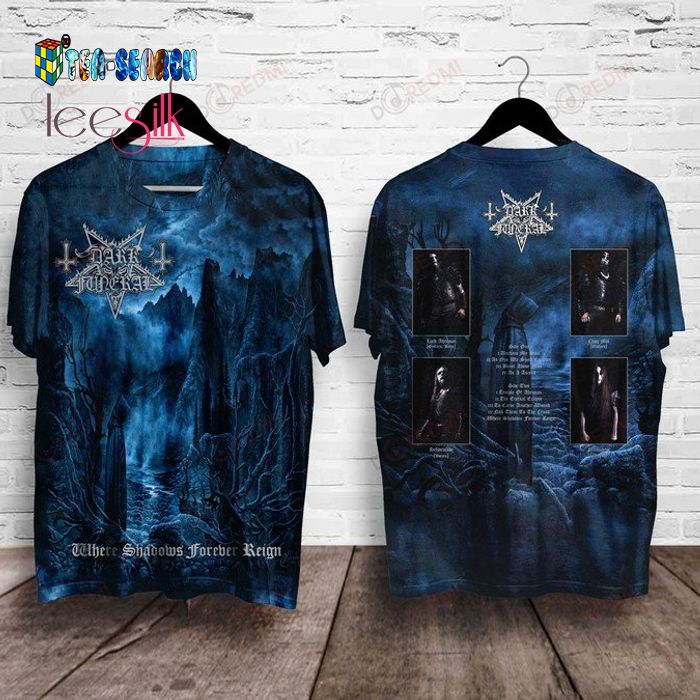 Dark Funeral Band Where Shadows Forever Reign 3D Shirt – Usalast