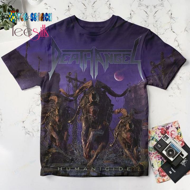 Death Angel Band Humanicide 3D All Over Print Shirt  – Usalast