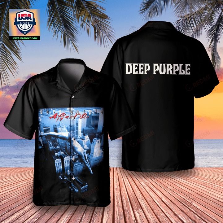 Deep Purple Abandon 1998 3D Hawaiian Shirt - Unique and sober