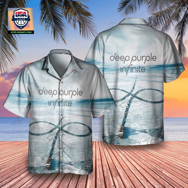 Deep Purple Infinite Album Cover Hawaiian Shirt - Have you joined a gymnasium?