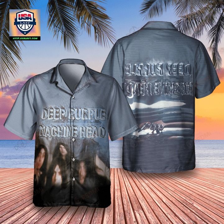 Deep Purple Machine Head Album Cover Hawaiian Shirt - Awesome Pic guys