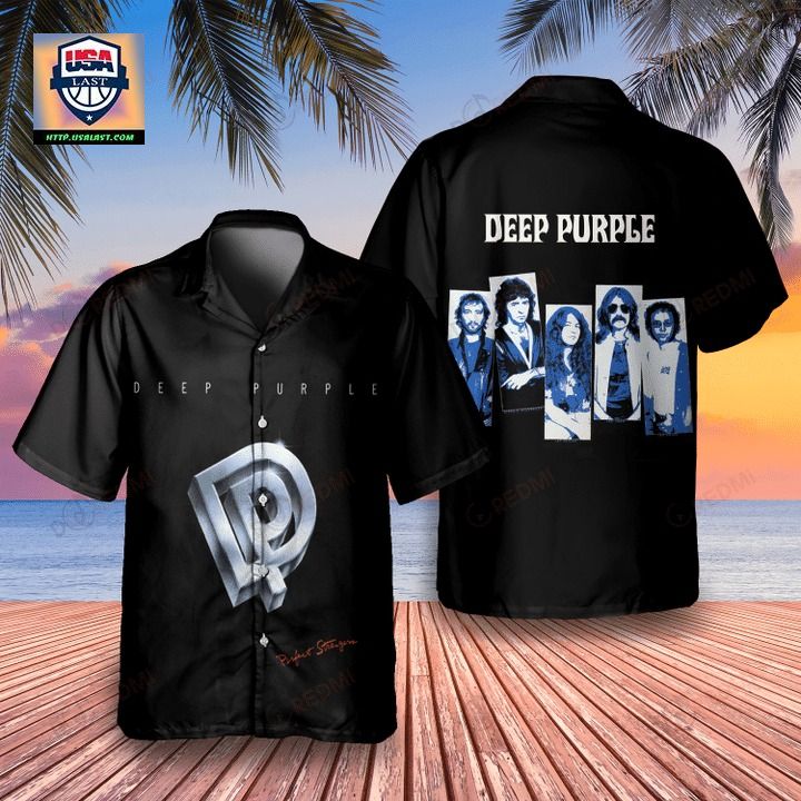 Deep Purple Perfect Strangers 1984 Album Cover Hawaiian Shirt – Usalast