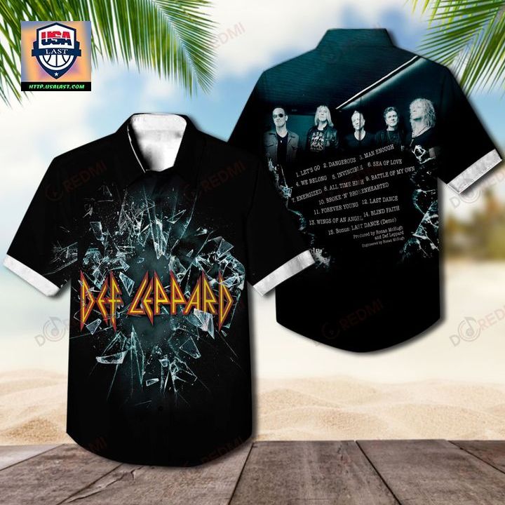 Def Leppard 2015 Album Hawaiian Shirt – Usalast