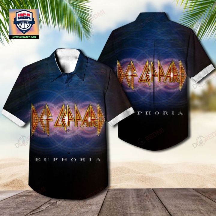Def Leppard Euphoria 1999 Album Hawaiian Shirt – Usalast