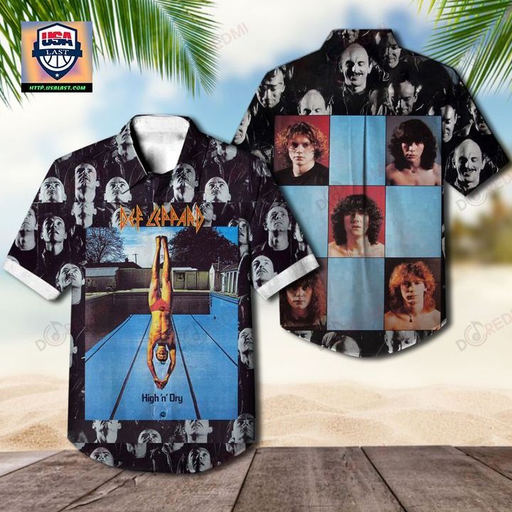 Def Leppard High ‘n’ Dry 1981 Album Hawaiian Shirt – Usalast