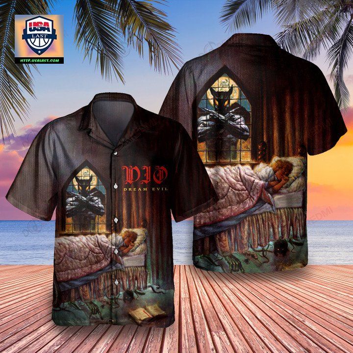 Dio Dream Evil 1987 Album Hawaiian Shirt – Usalast