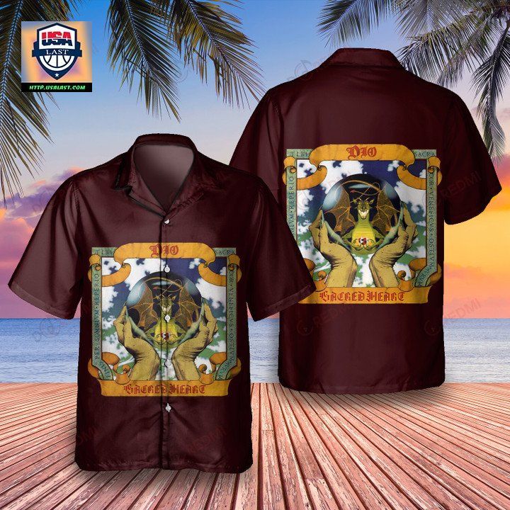 Dio Sacred Heart 1985 Album Hawaiian Shirt – Usalast