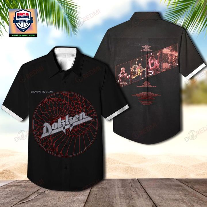 Dokken Band Breaking the Chains Hawaiian Shirt – Usalast