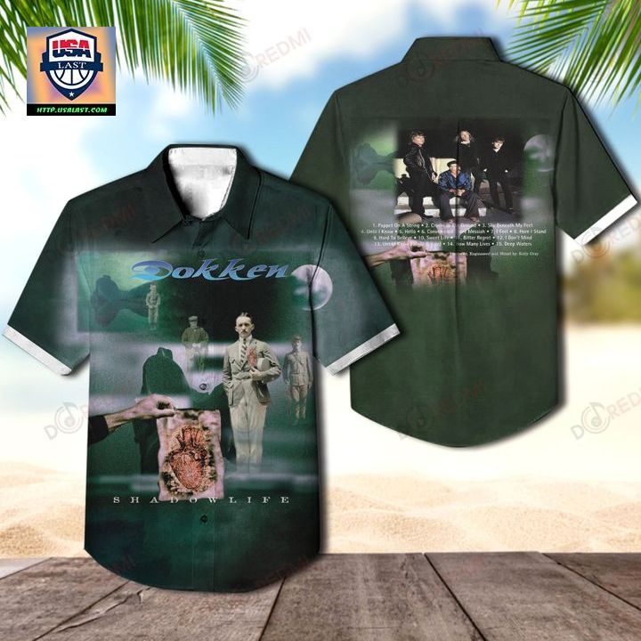 Dokken Band Shadowlife Hawaiian Shirt – Usalast