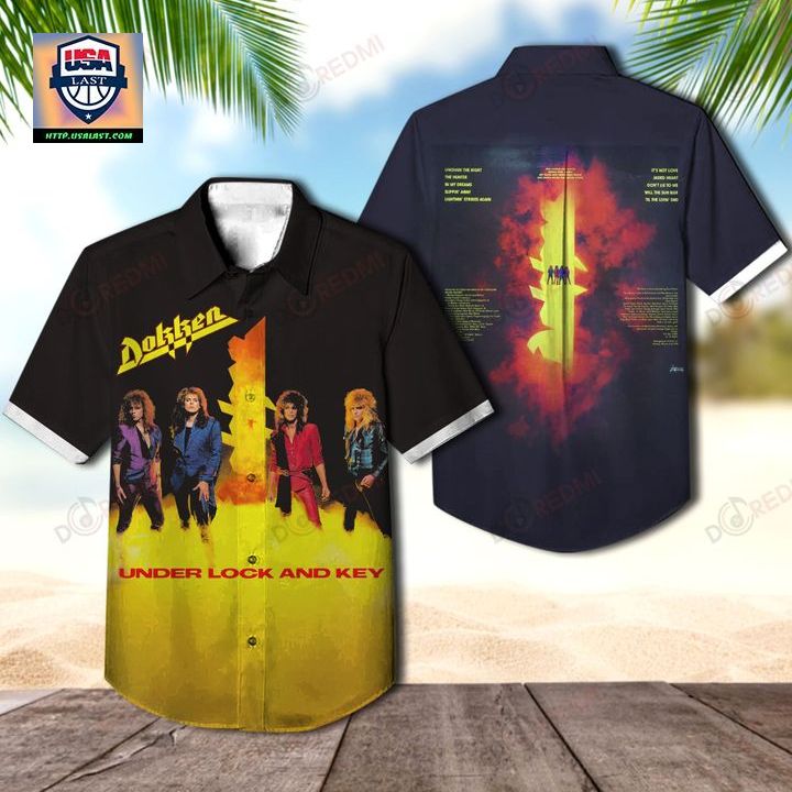 Dokken Band Under Lock and Key Hawaiian Shirt – Usalast