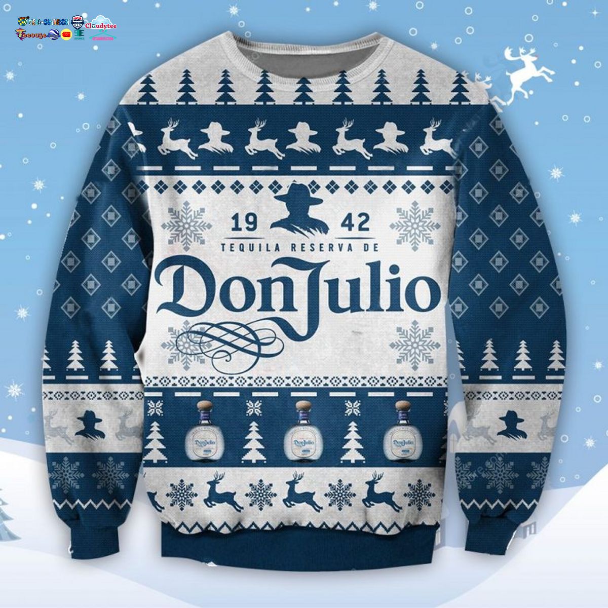 Don Julio Ugly Christmas Sweater