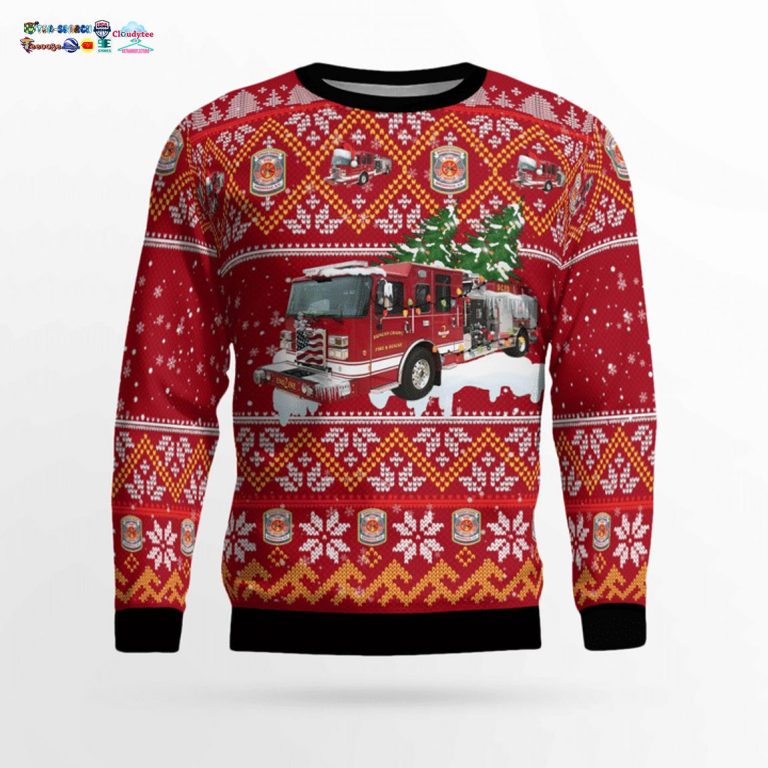 Duncan Chapel Fire District 3D Christmas Sweater - Looking so nice