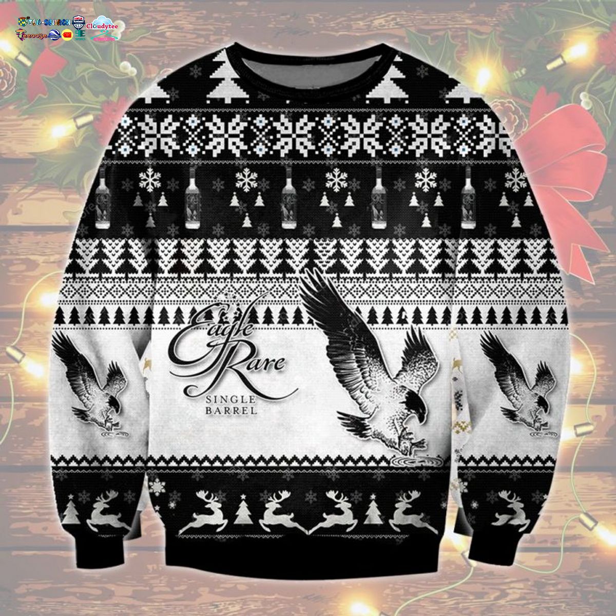 Eagle Rare Ugly Christmas Sweater