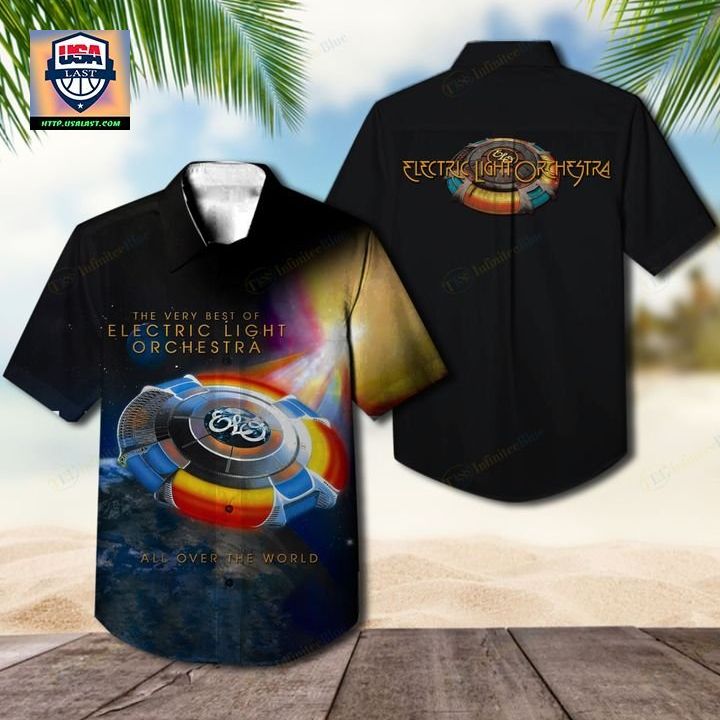 Electric Light Orchestra All Over the World Album Hawaiian Shirt – Usalast