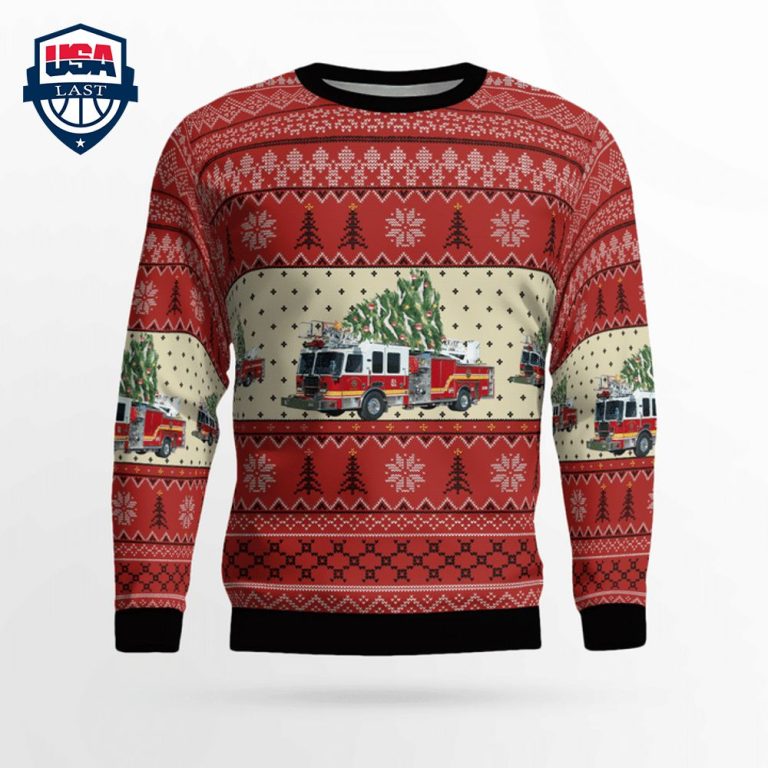 Elizabethtown Fire Department 3D Christmas Sweater - Mesmerising