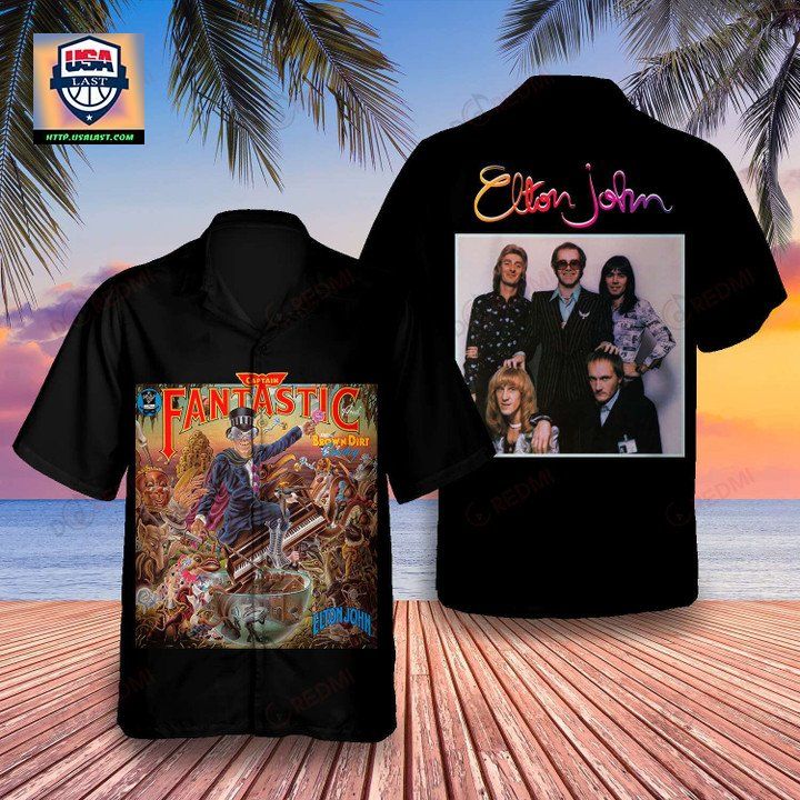 Elton John Captain Fantastic 1975 Hawaiian Shirt – Usalast