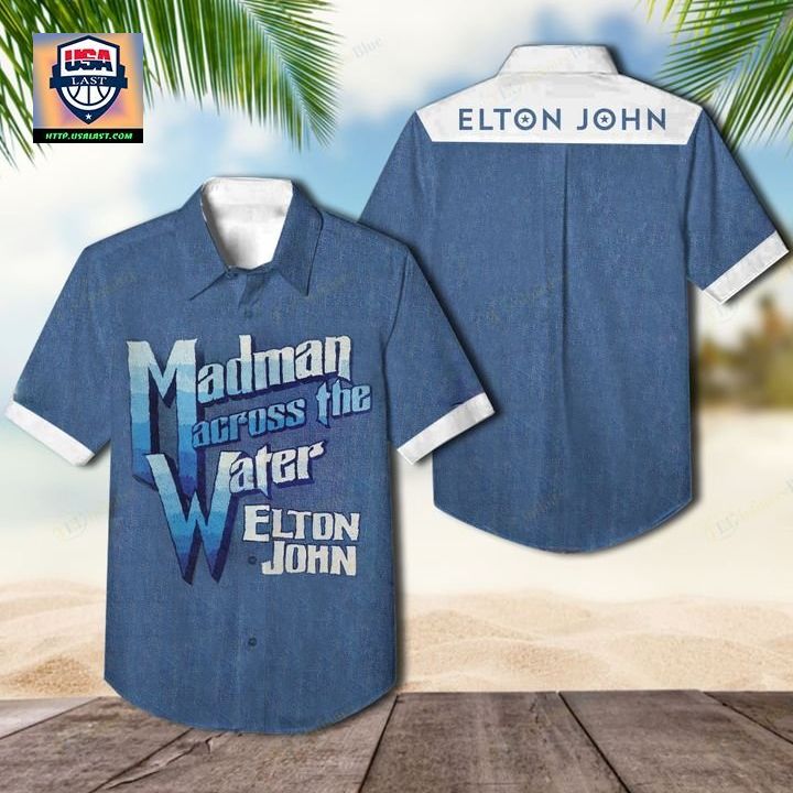 Elton John Madman Across the Water Album Hawaiian Shirt - Cool look bro