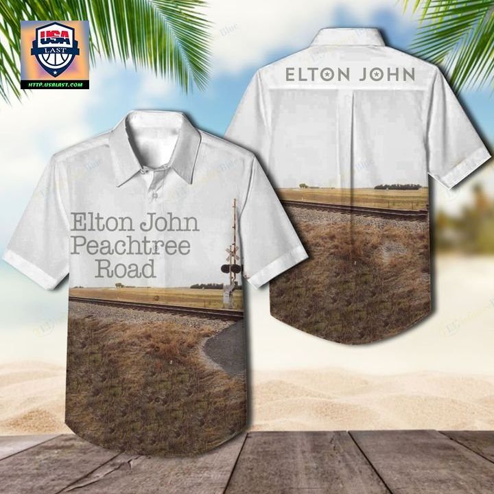 Elton John Peachtree Road Album Hawaiian Shirt – Usalast