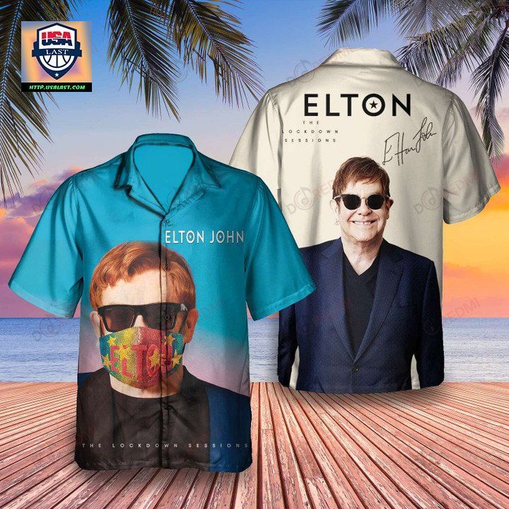 Elton John The Lockdown Sessions Album Hawaiian Shirt – Usalast