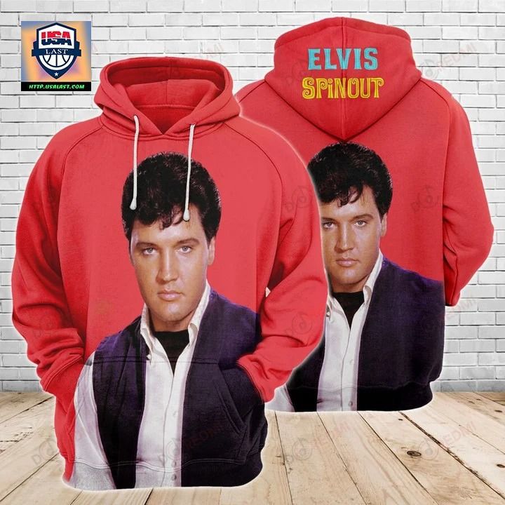 Elvis Presley Spinout Album Cover All Over Print Hoodie - Wow! This is gracious