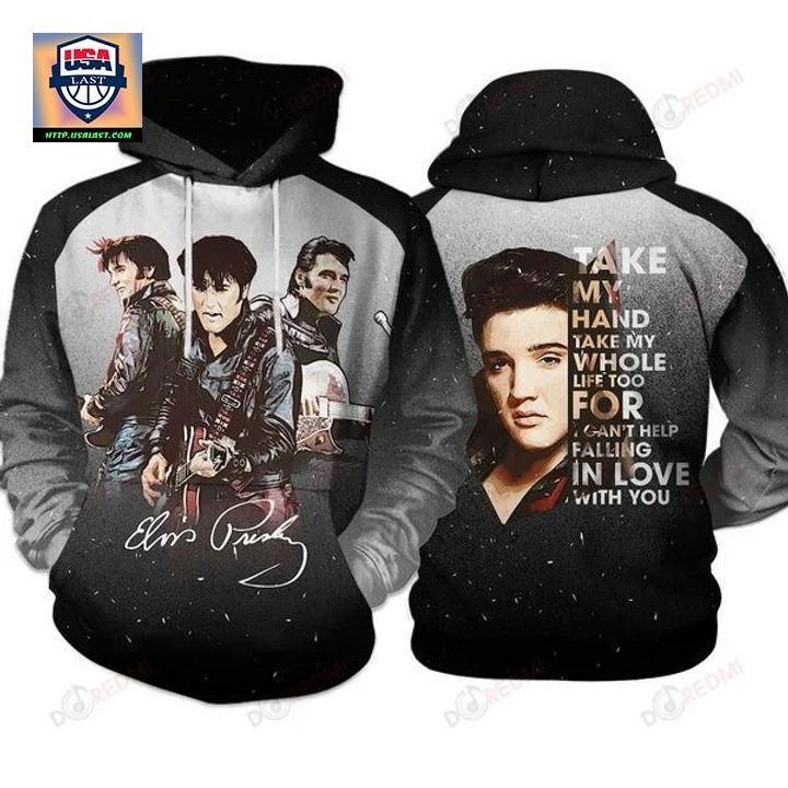 Elvis Presley Take My Hand Take My Whole 3D All Over Print Hoodie – Usalast