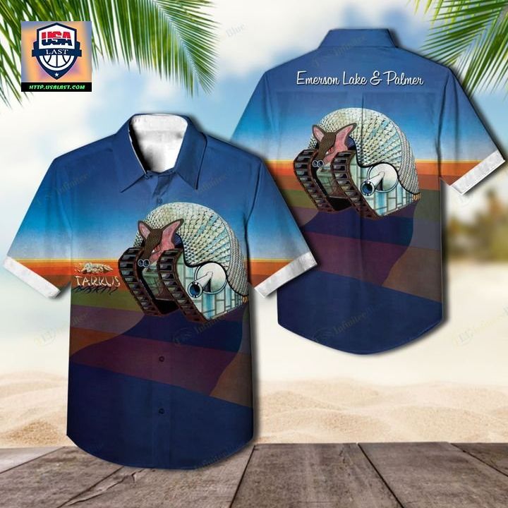 Emerson Lake & Palmer Tarkus Album Hawaiian Shirt – Usalast