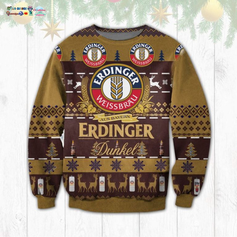 Erdinger Ugly Christmas Sweater - You look fresh in nature