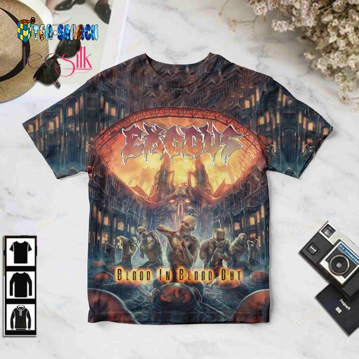 Exodus Blood In Blood Out 3D All Over Print Shirt – Usalast