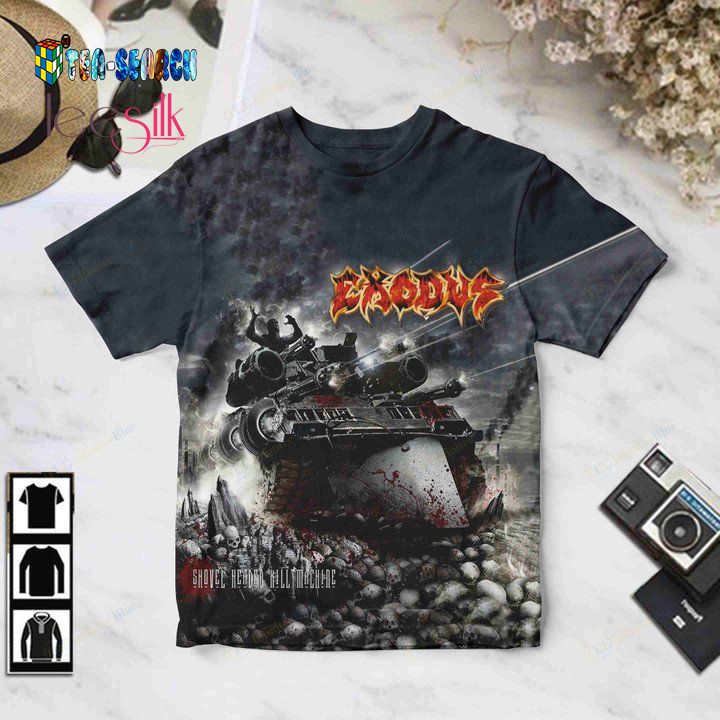 Exodus Shovel Headed Kill Machine 3D All Over Print Shirt – Usalast