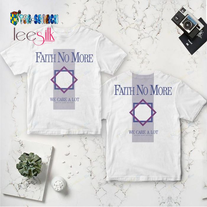 Faith No More We Care a Lot Album 3D T-Shirt - Generous look