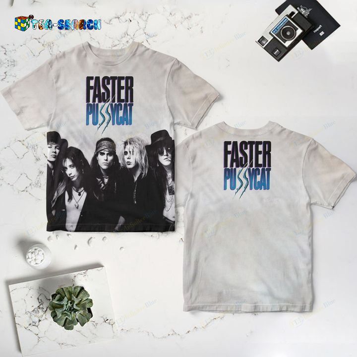 Faster Pussycat Rock Band 3D All Over Print Shirt 03 – Usalast