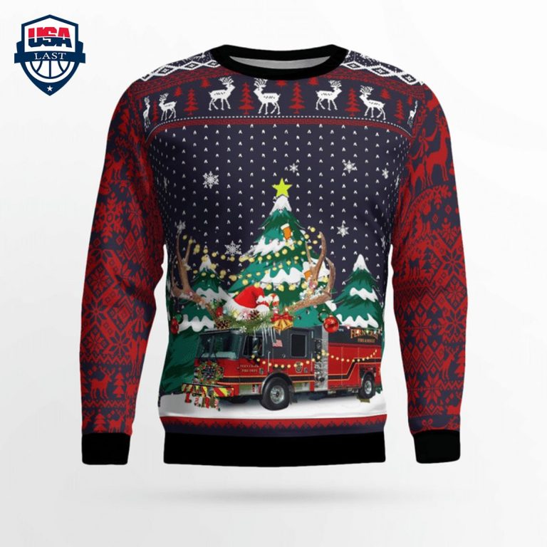 Fern Creek Fire Department 3D Christmas Sweater - My friends!