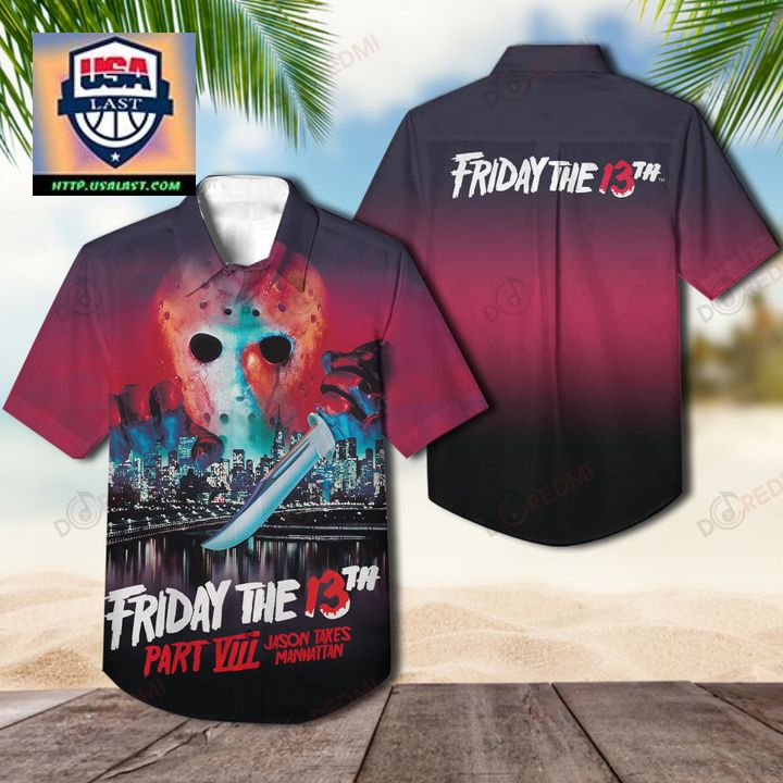 Friday The 13th Part VIII Jason Takes Manhattan Hawaiian Shirt – Usalast