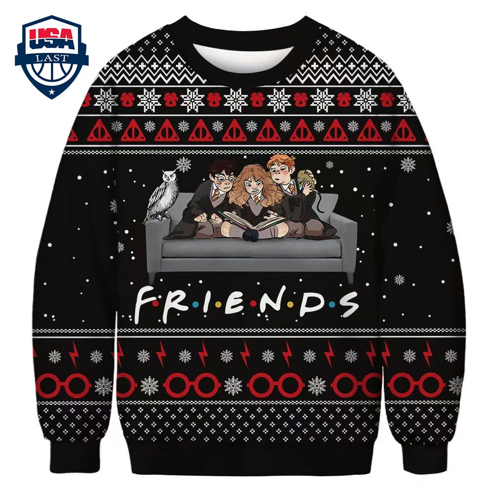Friends Harry Potter Ugly Christmas Sweater – Saleoff