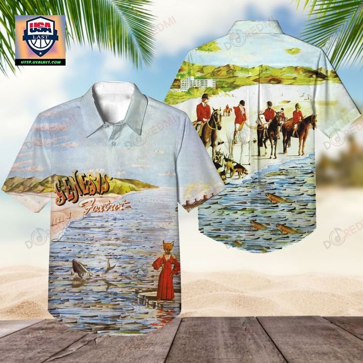 Genesis Rock Band Foxtrot Album Hawaiian Shirt – Usalast
