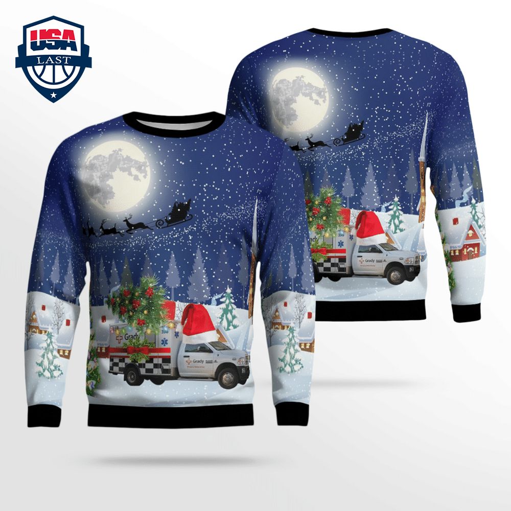 Georgia Grady EMS 3D Christmas Sweater – Saleoff