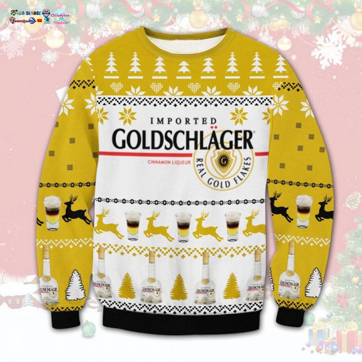 Goldschlager Ugly Christmas Sweater - Awesome Pic guys