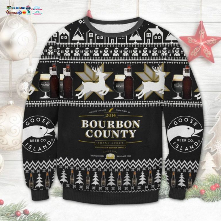 Goose Island Ugly Christmas Sweater - Hey! Your profile picture is awesome