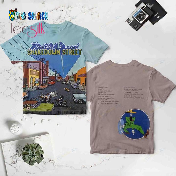 Grateful Dead Shakedown Street Unisex 3D T-Shirt – Usalast