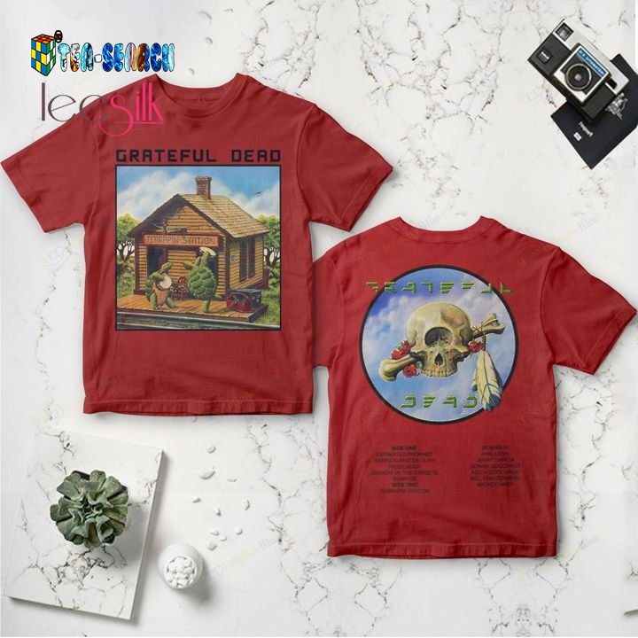 Grateful Dead Terrapin Station 3D Red Shirt - You look so healthy and fit