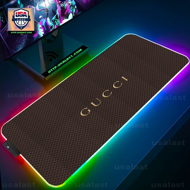 Gucci Brown Led Mouse Pad – Usalast