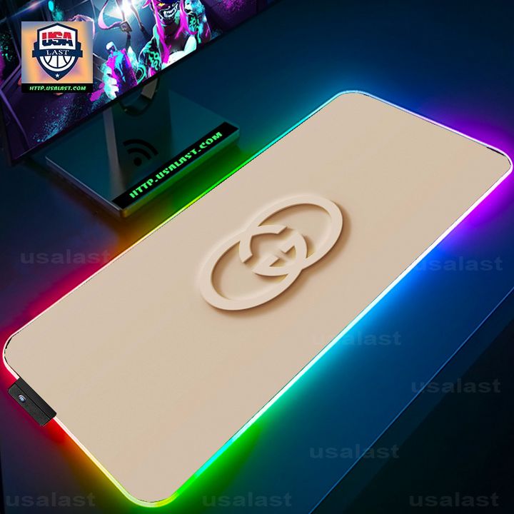 Gucci Cream Led Mouse Pad - You look beautiful forever