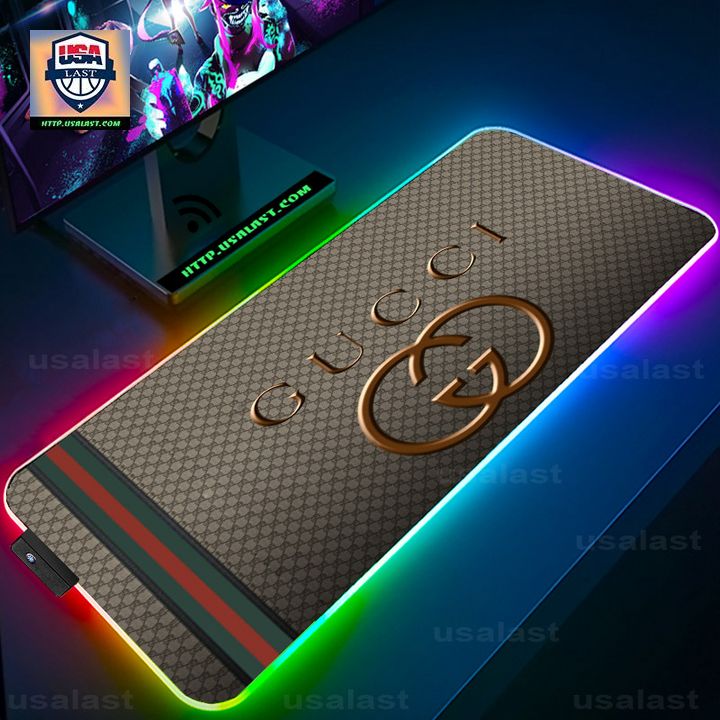 Gucci Luxury Led Mouse Pad - Cutting dash