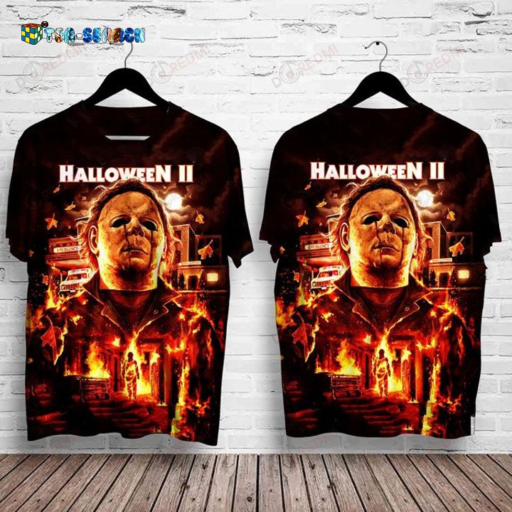 Halloween II Michael Myers 3D Shirt – Usalast